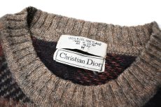 画像4: Used Christian Dior Wool Knit Sweater (4)