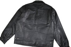 画像6: Used St John's Bay Leather Jacket Black (6)