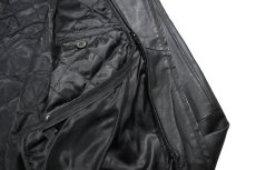 画像6: Used St John's Bay Leather Jacket Black (6)