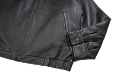 画像3: Used St John's Bay Leather Jacket Black (3)