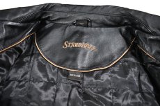 画像4: Used St John's Bay Leather Jacket Black (4)