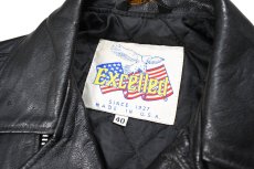 画像4: Used Excelled Double Riders Jacket made in USA (4)