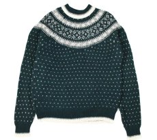 画像1: Used EMS Bird's-Eye Wool Knit Sweater (1)