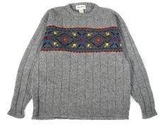 画像1: Used Eddie Bauer Wool Knit Sweater (1)