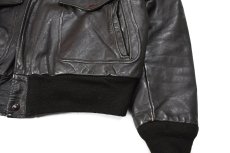 画像3: Used Schott G.I A-2 Flight Leather Jacket Brown (3)