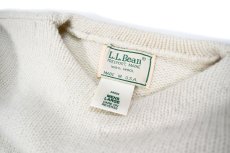 画像4: Used L.L.Bean Wool Knit Sweater made in USA (4)