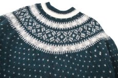 画像2: Used EMS Bird's-Eye Wool Knit Sweater (2)