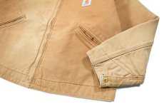 画像3: Used Carhartt Detroit Jacket Brown made in USA (3)