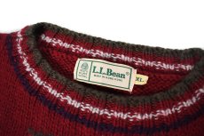 画像4: Used L.L.Bean Wool Knit Sweater (4)