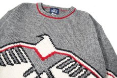 画像2: Used Woolrich Wool Knit Sweater (2)