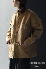 画像7: Used Carhartt Michigan Chore Coat Brown (7)