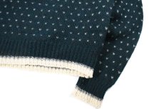 画像3: Used EMS Bird's-Eye Wool Knit Sweater (3)