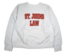 画像1: Used The Cotton Exchange Sweat Hoodie "St. John's Law" made in USA (1)