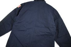 画像9: Used Carhartt Duck Insulated Traditional Coat Navy (9)