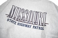 画像2: Used The Cotton Exchange Sweat Shirt "Missouri State Highway Patrol" made in USA (2)