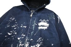 画像2: Used Carhartt Duck Active Jacket Navy (2)