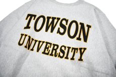 画像2: Used The Cotton Exchange Sweat Shirt "Towson University" made in USA (2)