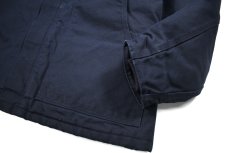 画像3: Used Carhartt Duck Insulated Traditional Coat Navy (3)