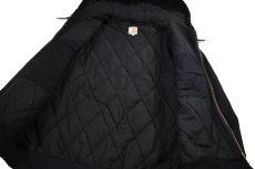 画像5: Used Carhartt Duck Active Jacket Black made in USA (5)