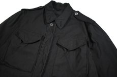 画像2: Used Us Army M-51 Field Jacket Black Over Dye (2)