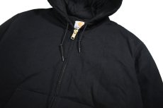 画像2: Used Carhartt Duck Active Jacket Black made in USA (2)