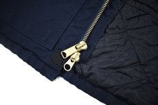 画像5: Used Carhartt Duck Insulated Traditional Coat Navy (5)