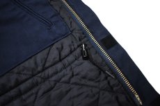 画像8: Used Carhartt Duck Insulated Traditional Coat Navy (8)