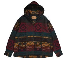 画像1: Used Woolrich Wool Hooded Pullover made in USA (1)