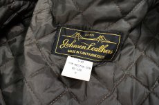 画像4: Used Johnson Leathers Melton/Leather Varsity Jacket made in USA (4)