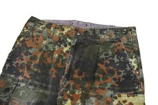 画像2: Used German Army Flecktarn Camo Cargo Pants (2)