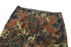 画像2: Used German Army Flecktarn Camo Cargo Pants (2)