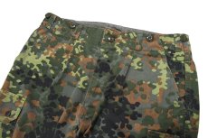 画像2: Used German Army Flecktarn Camo Cargo Pants (2)