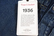 画像5: Deadstock Levi's Vintage Clothing 1936 Type I Blanket Lined Denim Jacket 506XX リーバイス (5)