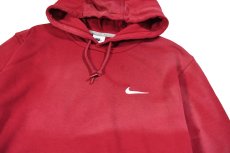 画像2: Used Nike Sun Fade Sweat Hoodie Burgundy (2)