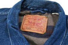 画像6: Deadstock Levi's Vintage Clothing 1936 Type I Blanket Lined Denim Jacket 506XX リーバイス (6)