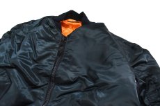 画像2: Deadstock GREENBRIER MA-1 Flight Jacket Navy EMAR Zip (2)