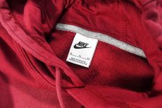 画像4: Used Nike Sun Fade Sweat Hoodie Burgundy (4)