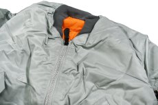 画像2: Deadstock GREENBRIER MA-1 Flight Jacket Sage EMAR Zip (2)