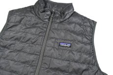 画像2: patagonia Nano Puff Vest Forge Grey パタゴニア　 (2)