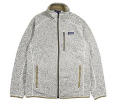 画像1: patagonia Better Sweater Jacket Bleached Stone パタゴニア (1)