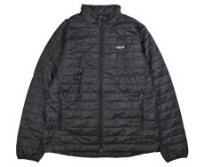 画像1: patagonia Nano Puff Jacket Black パタゴニア　 (1)