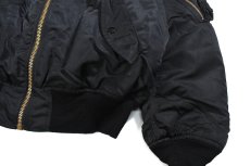 画像3: Deadstock Winfield International MA-1 Flight Jacket Black (3)