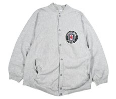 画像1: 80s Used Champion Reverse Weave Snap Cardigan "Official Team UIC" made in USA (1)