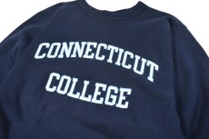 画像2: Used Champion Reverse Weave Sweat Shirt "Connecticut College" (2)