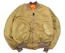 画像1: Deadstock GREENBRIER MA-1 Flight Jacket Gold IDEAL Zip (1)