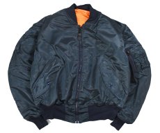 画像1: Deadstock GREENBRIER MA-1 Flight Jacket Navy EMAR Zip (1)