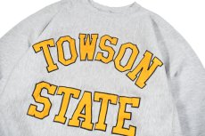 画像2: 90s Used Champion Reverse Weave Sweat Shirt "Towson State" made in USA (2)