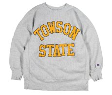 画像1: 90s Used Champion Reverse Weave Sweat Shirt "Towson State" made in USA (1)