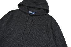 画像2: Used Polo Ralph Lauren Cashmere Knit Hoodie (2)