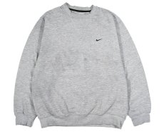 画像1: Used Nike Sweat Shirt Grey (1)